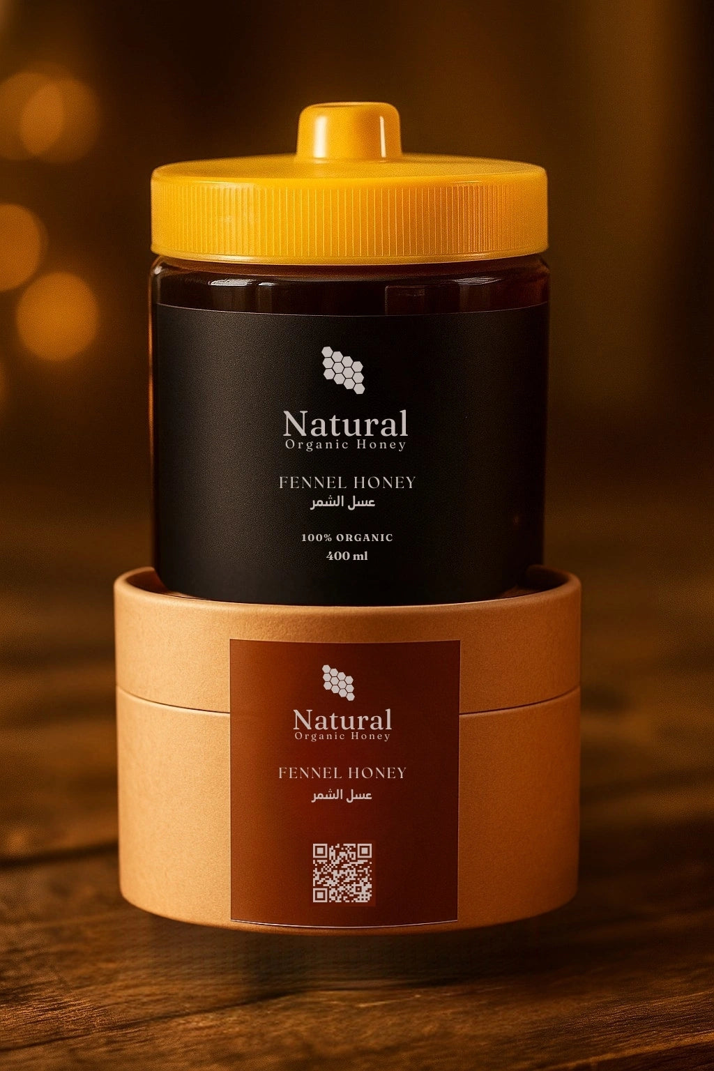 عسل شمر طبيعي 100% – طعم عطري وفوائد للهضم