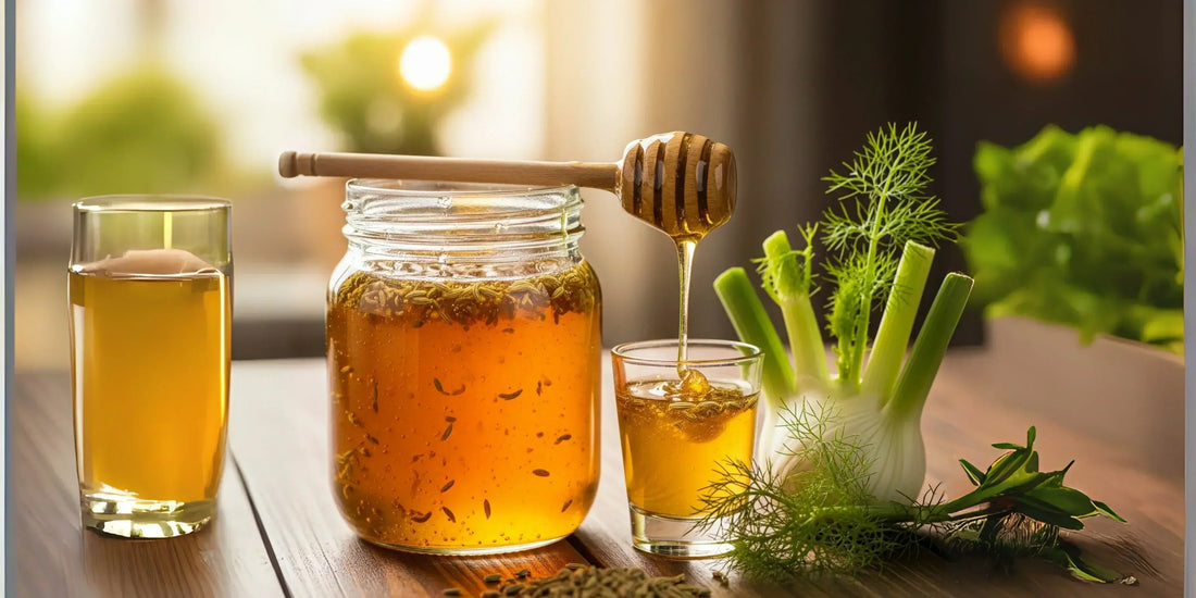 فوائد عسل الشمر للهضم وصحة الجهاز الهضمي - Natural Organic Honey