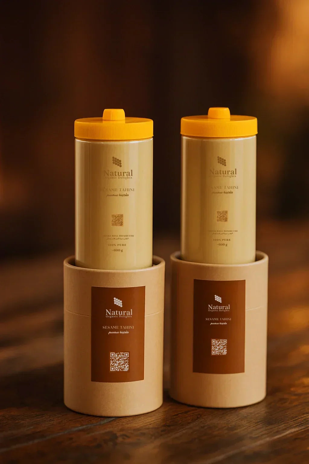 طحينة سمسم صافي بيور