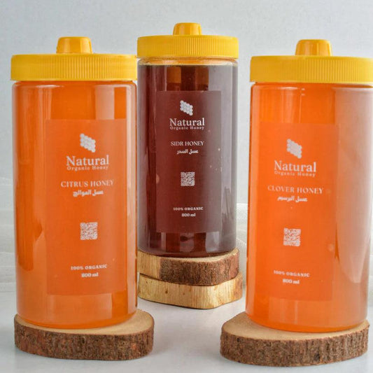 Egyptian House Package 3*800g - Natural Organic Honey