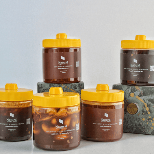 Love & Vitality Package 5×400g - Natural Organic Honey