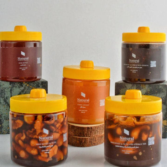Luxury Honey Package 5*400g - Natural Organic Honey