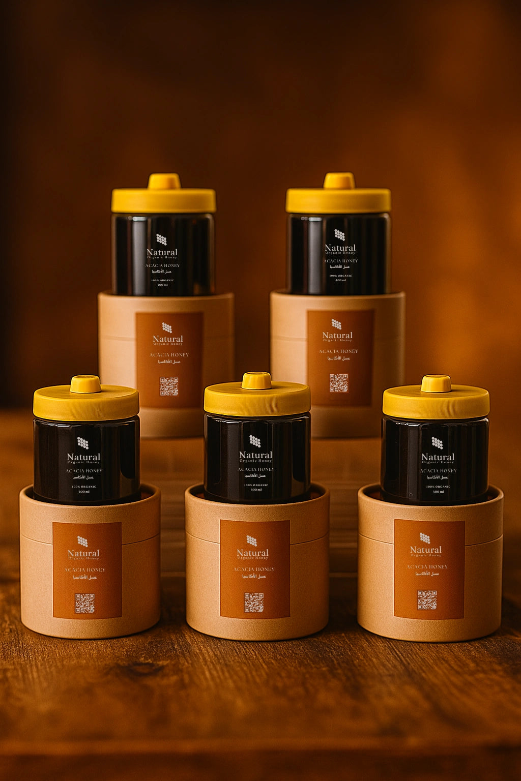 عسل أكاسيا طبيعي 100% – نقي وخفيف - Natural Organic Honey