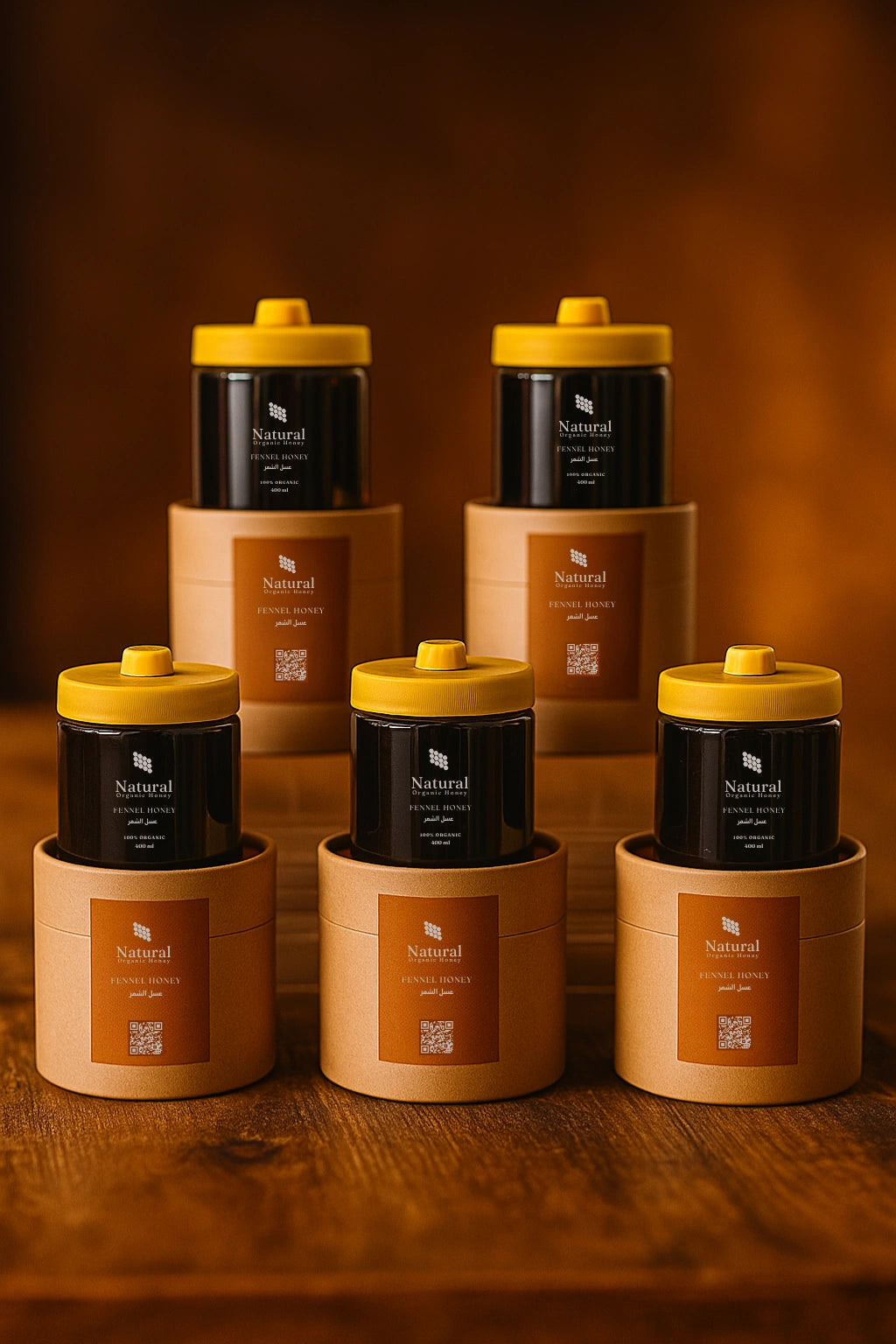 عسل شمر طبيعي 100% – طعم عطري وفوائد للهضم - Natural Organic Honey