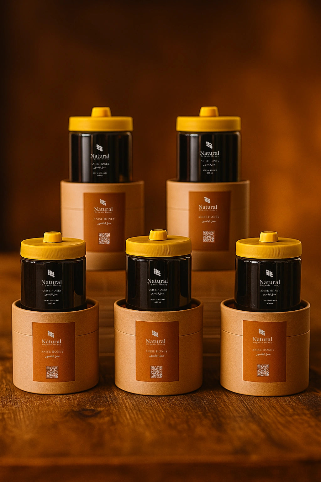 عسل يانسون طبيعي 100% – طعم مميز وفوائد صحية - Natural Organic Honey