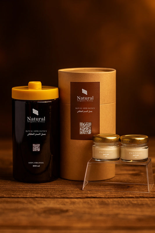 عسل سدر ملكي جبلي + طلع النخيل