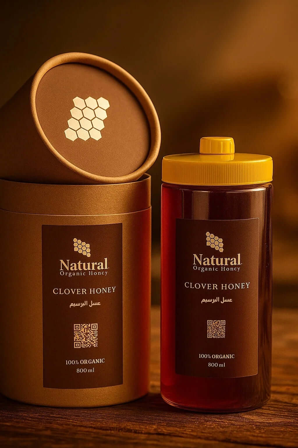 عسل البرسيم الطبيعي – مذاق ناعم وصحي - Natural Organic Honey