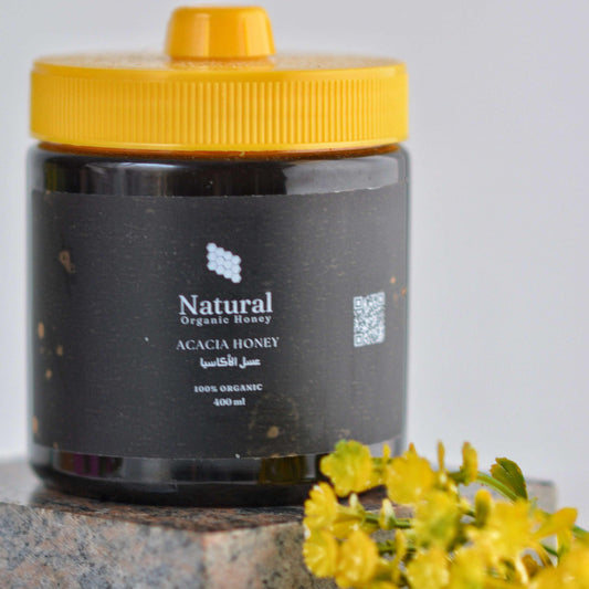 Natural Organic Acacia Honey - 400g - Natural Organic Honey