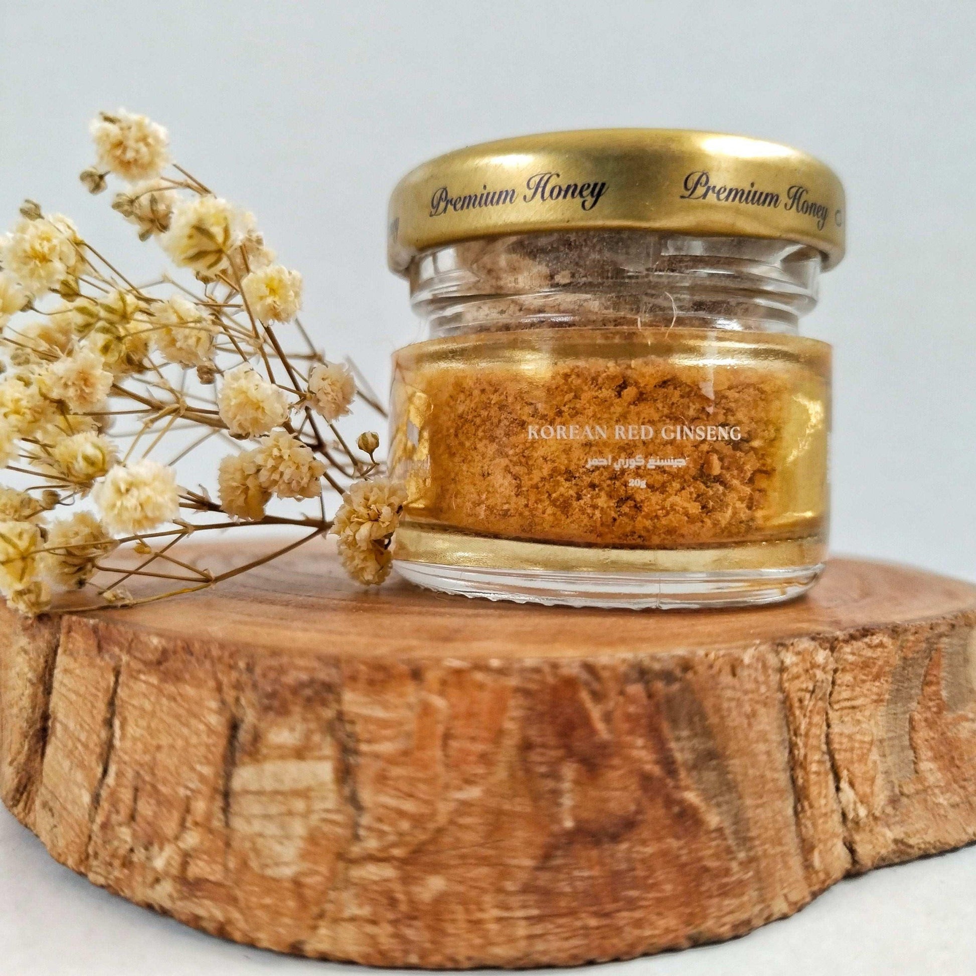 Premium Red Korean Ginseng - 20g - Natural Organic Honey