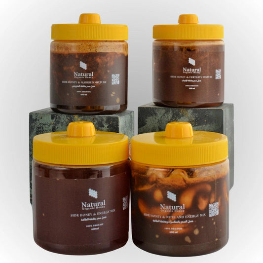 Sultan's Treasure Package 4*400g - Natural Organic Honey