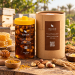 عسل سدر ملكي بالمكسرات وخلطة الطاقة